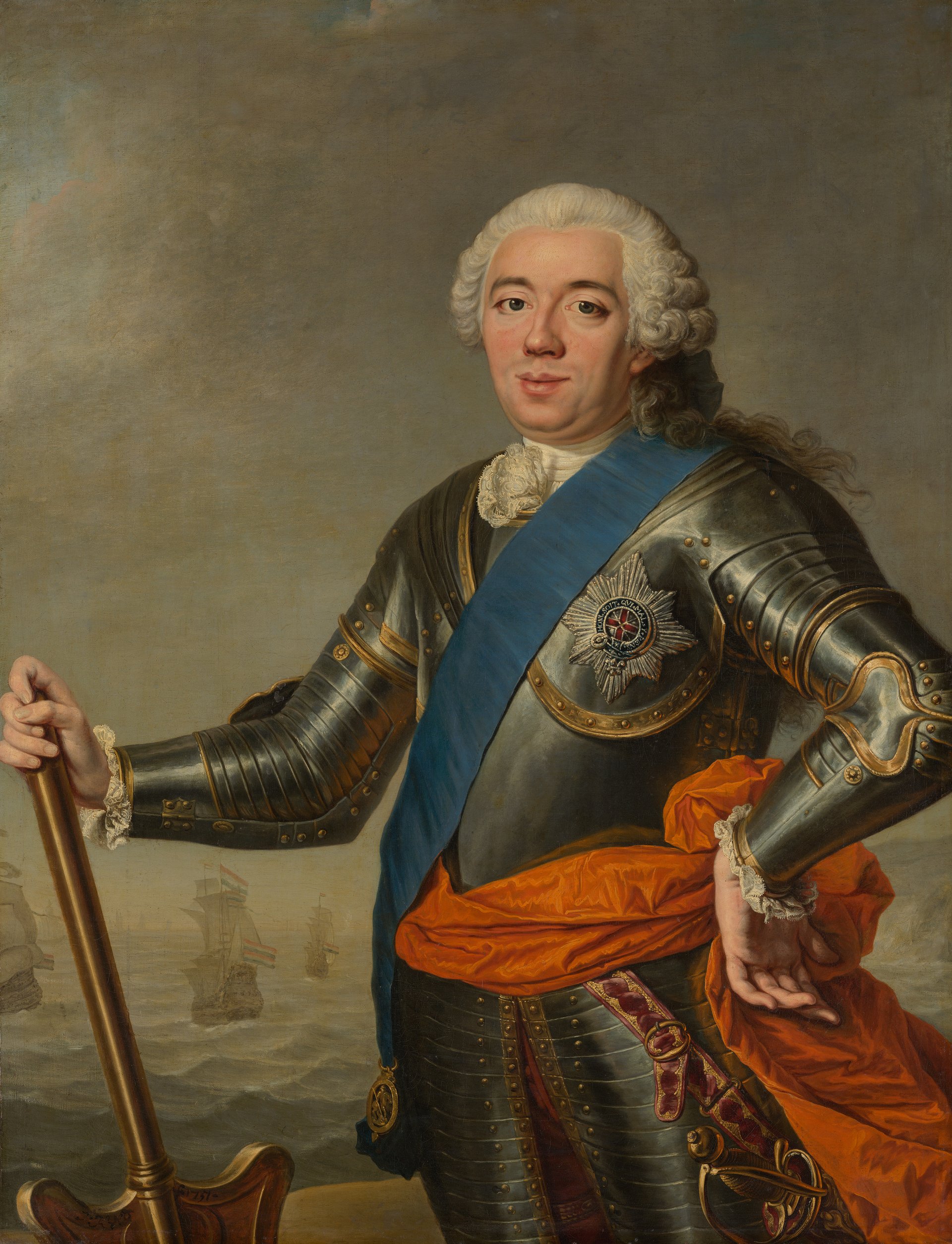 Postuum portret van Willem IV 